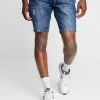 Brave Soul WILLSTAPE - Denim Shorts - Light Blue Wash