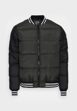 Brave Soul JARROW - Bomber Jacket - Khaki/black