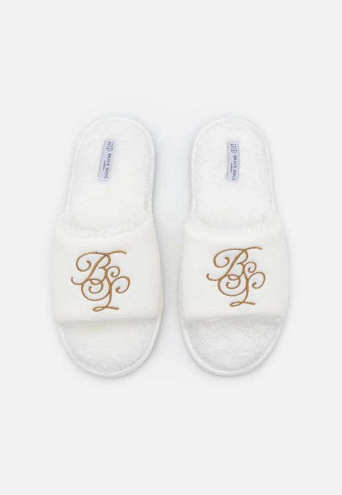 Brave Soul HANK - Slippers - White - Image 4
