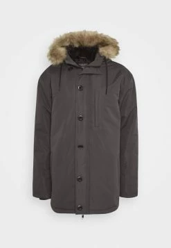 Brave Soul Winter Coat - Steel Grey 14 Brave Soul Winter Coat - Steel Grey -Brave Soul SHOP e211eca0a64d4043b4de8a9203b4d7d6