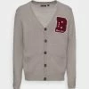Brave Soul SEPTIMUS - Cardigan - Silver Grey