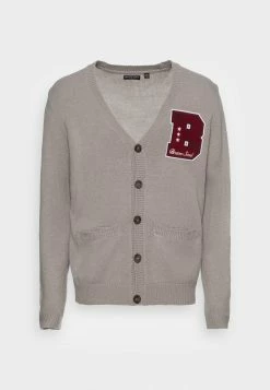 Brave Soul SEPTIMUS - Cardigan - Silver Grey