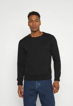 Brave Soul JONES - Sweatshirt - Jet Black/charcoal