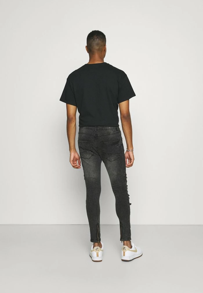 Brave Soul BELIZE - Jeans Skinny Fit - Dark Grey - Image 3