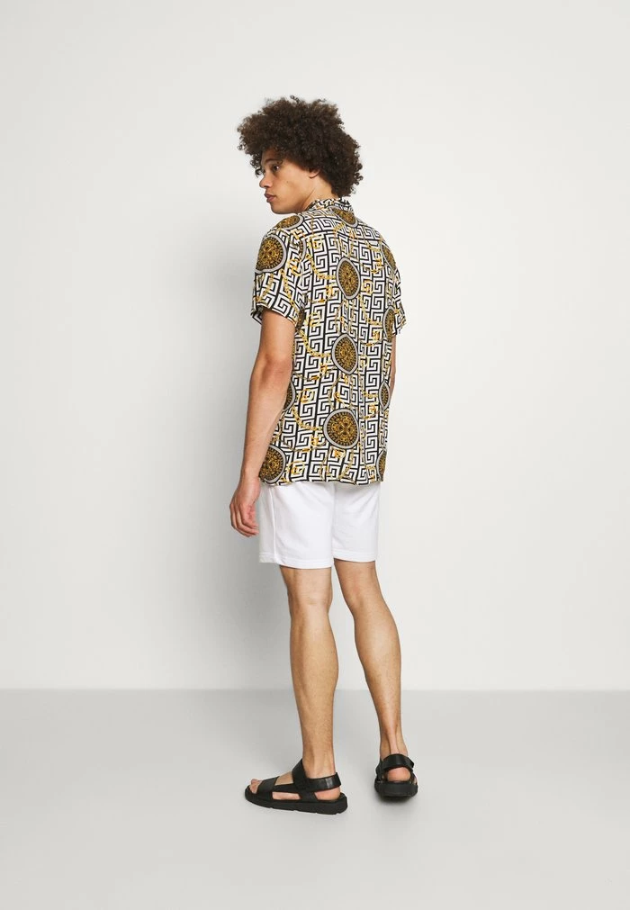 Brave Soul CALEB - Shirt - Black, Yellow - Image 3