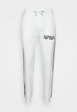 Brave Soul GLENN - Tracksuit Bottoms - Optic White