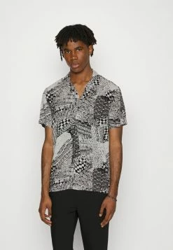 Brave Soul Shirt - White/black