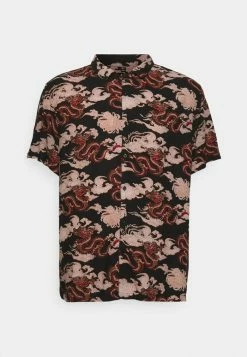 Brave Soul Shirt - Black/multi-colour