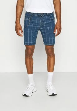 Brave Soul Denim Shorts - Mid Blue