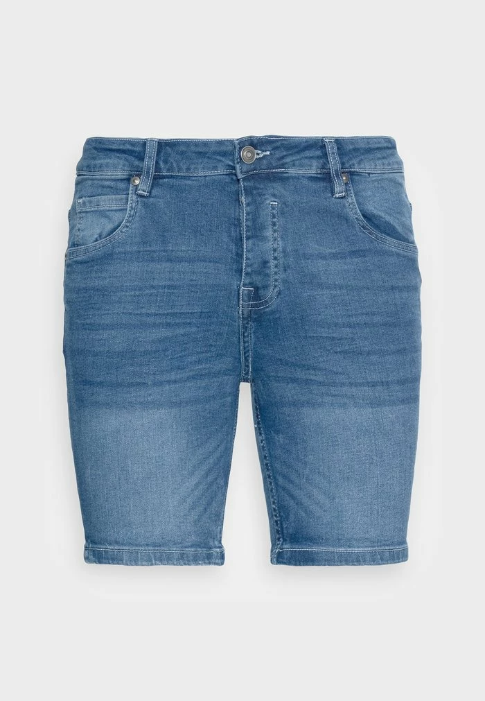 Brave Soul SIMON - Denim Shorts - Light Blue - Image 4