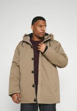 Brave Soul Winter Coat - Stone