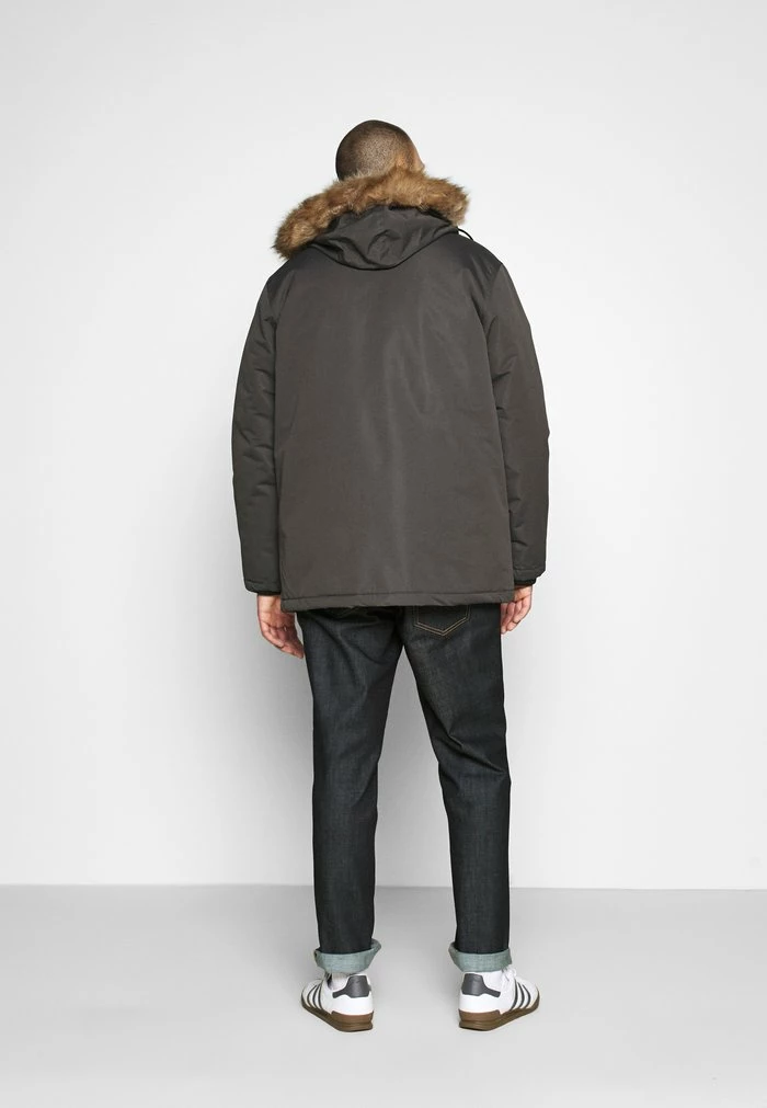 Brave Soul Winter Coat - Steel Grey 5 Brave Soul Winter Coat - Steel Grey - Image 3