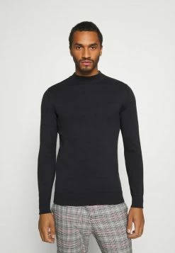Brave Soul TURTLEH - Jumper - Jet Black
