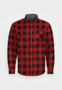 Brave Soul Shirt - Red / Black